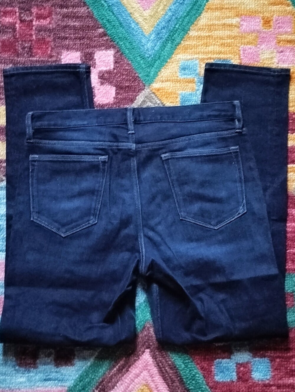 Lot of 2 Banana Republic Legacy Slim Fit Dark Wash Men's Jeans 34 32 - Picture 5 of 9